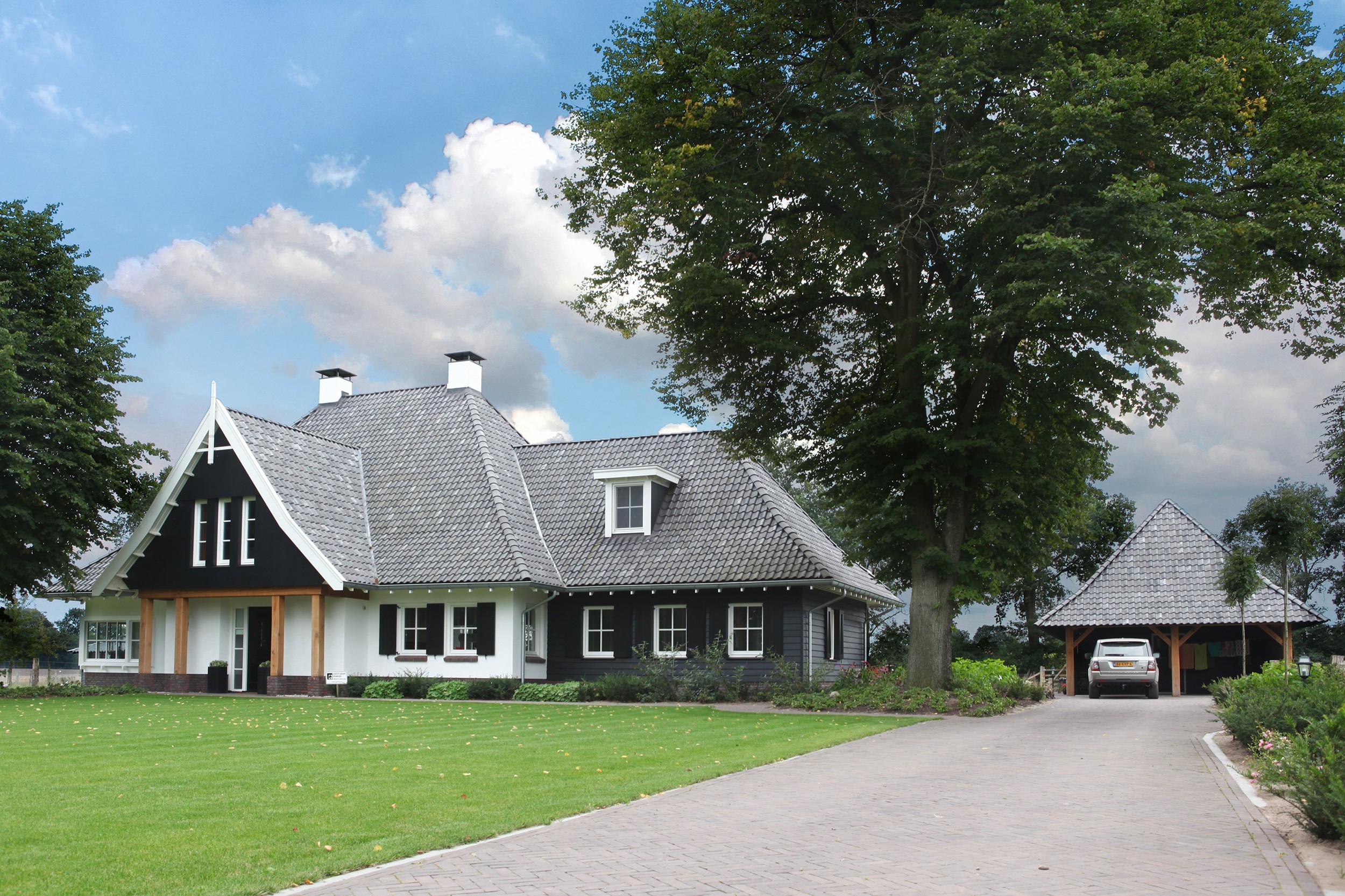 Sfeervol landhuis aan de rand van Wierden