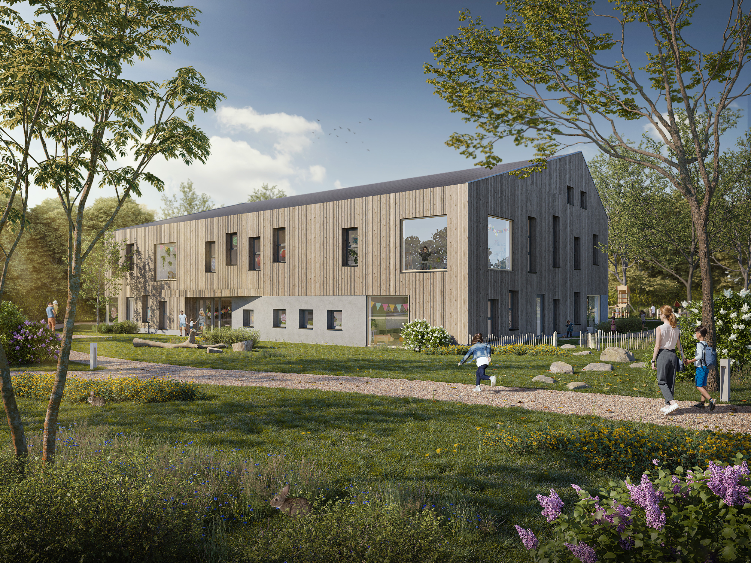 Nieuwbouw kinderdagverblijf Almere Duin