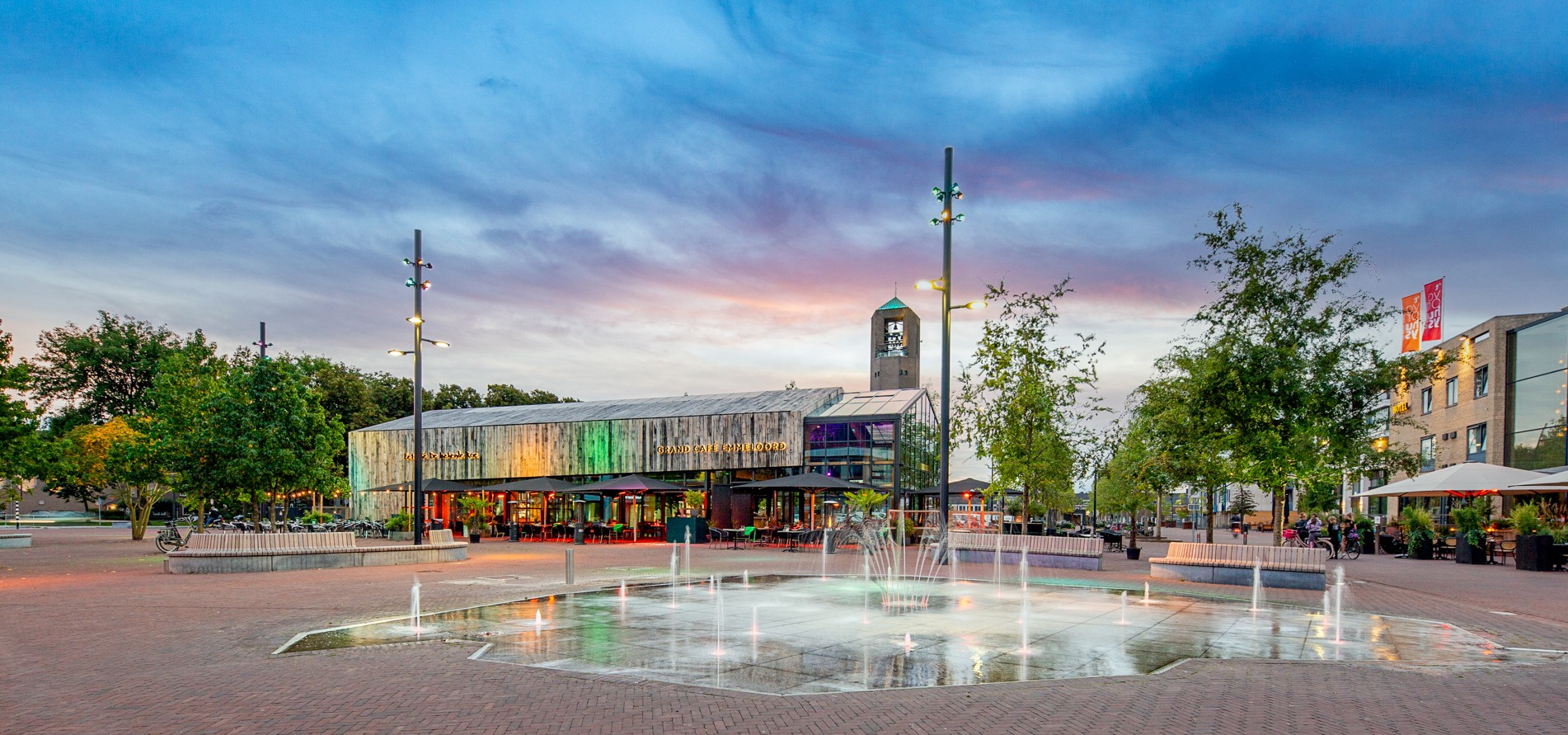 Iconisch horecapaviljoen in het centrum van Emmeloord